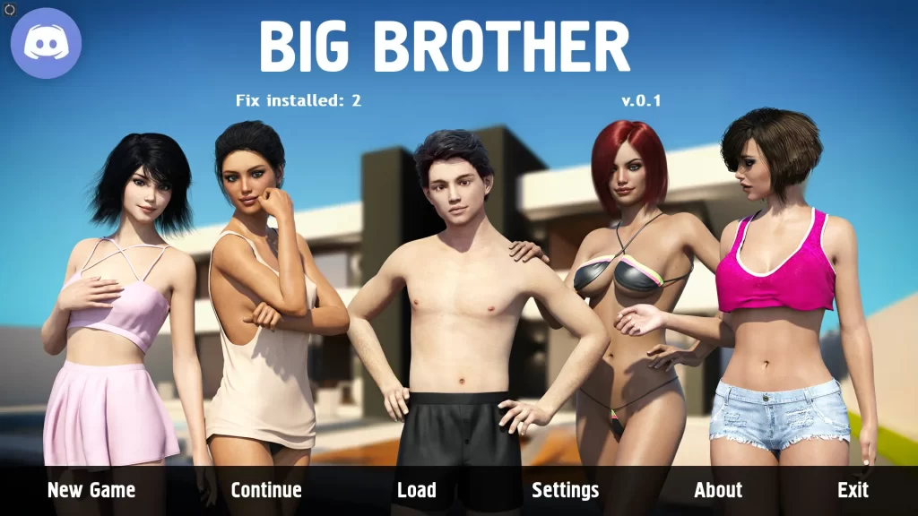 Big Brother: Ren’Py – Remake Story Скриншот 0