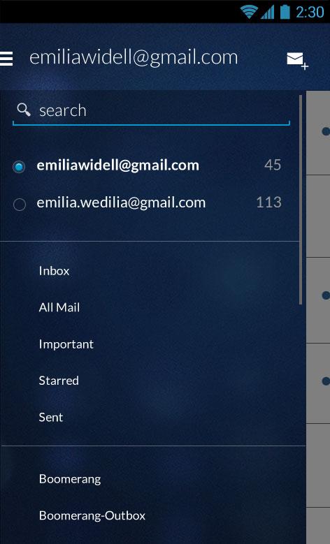 Email App for Gmail & Exchange 스크린샷 0