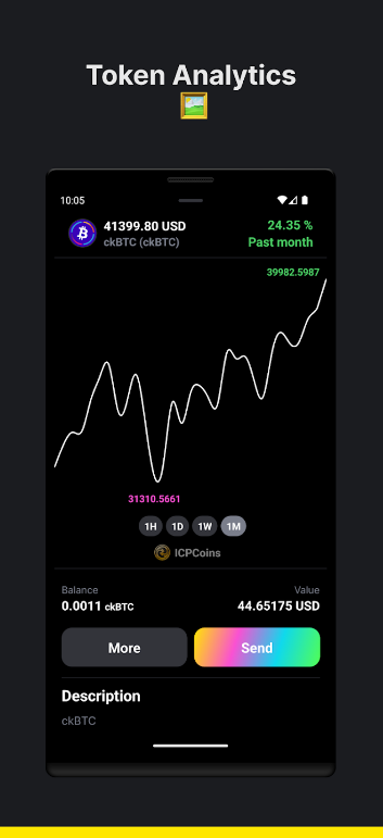 Plug Crypto Wallet Screenshot 3