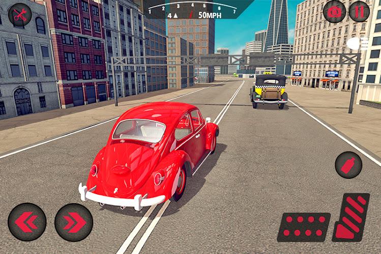 Classic Car Driving: Car Games 스크린샷 0