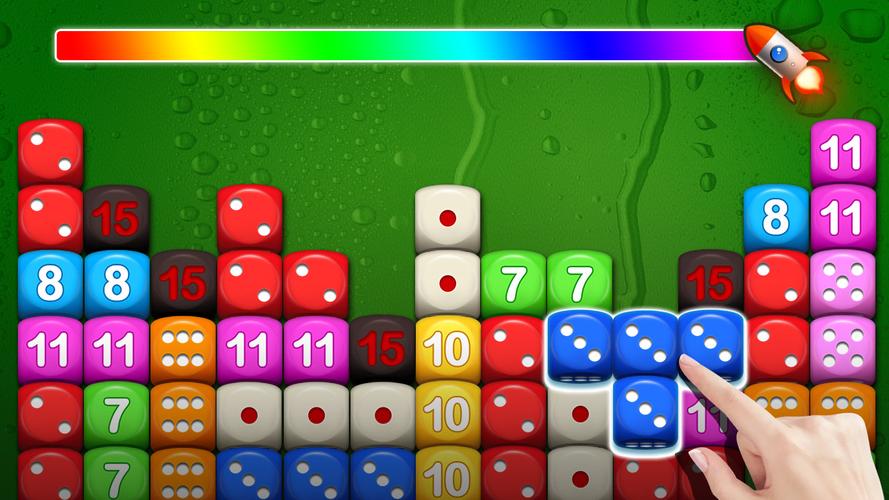 Dice Puzzle 3D - Merge game Schermafbeelding 0