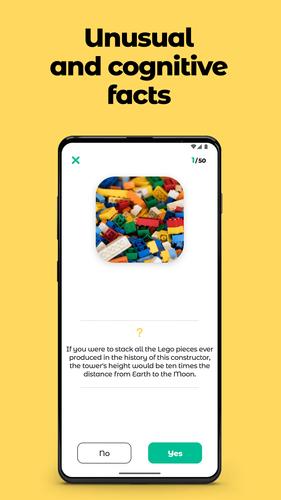 Yes or No? Trivia with facts. Ekran Görüntüsü 2