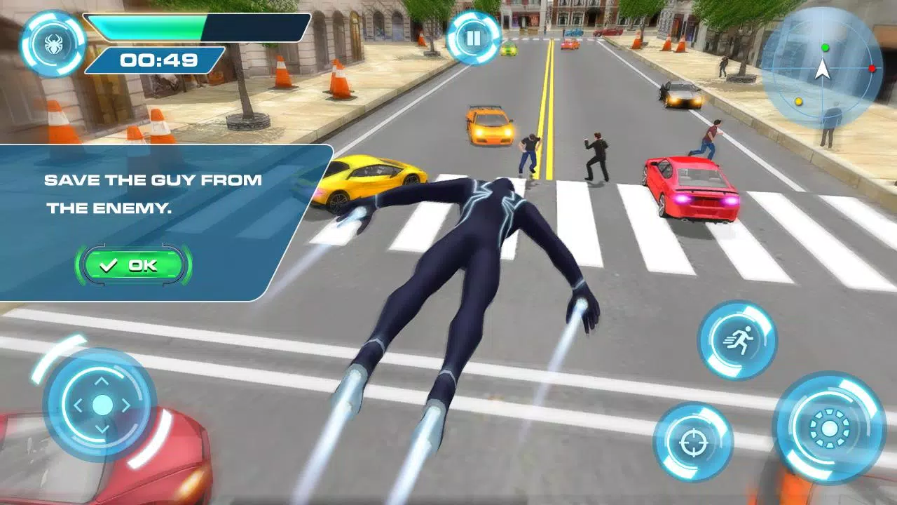 Superhero - Action Game ဖန်သားပြင်ဓာတ်ပုံ 0