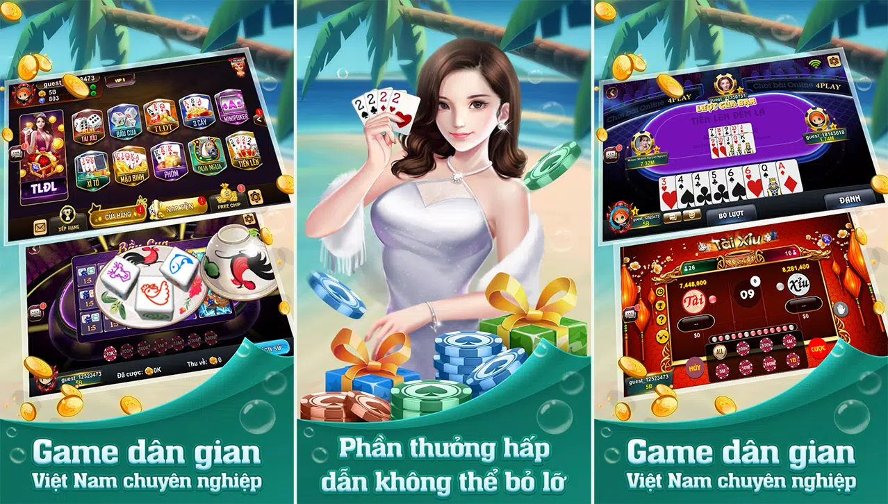 4Play - Tiến Lên Miền Nam Online Screenshot 0