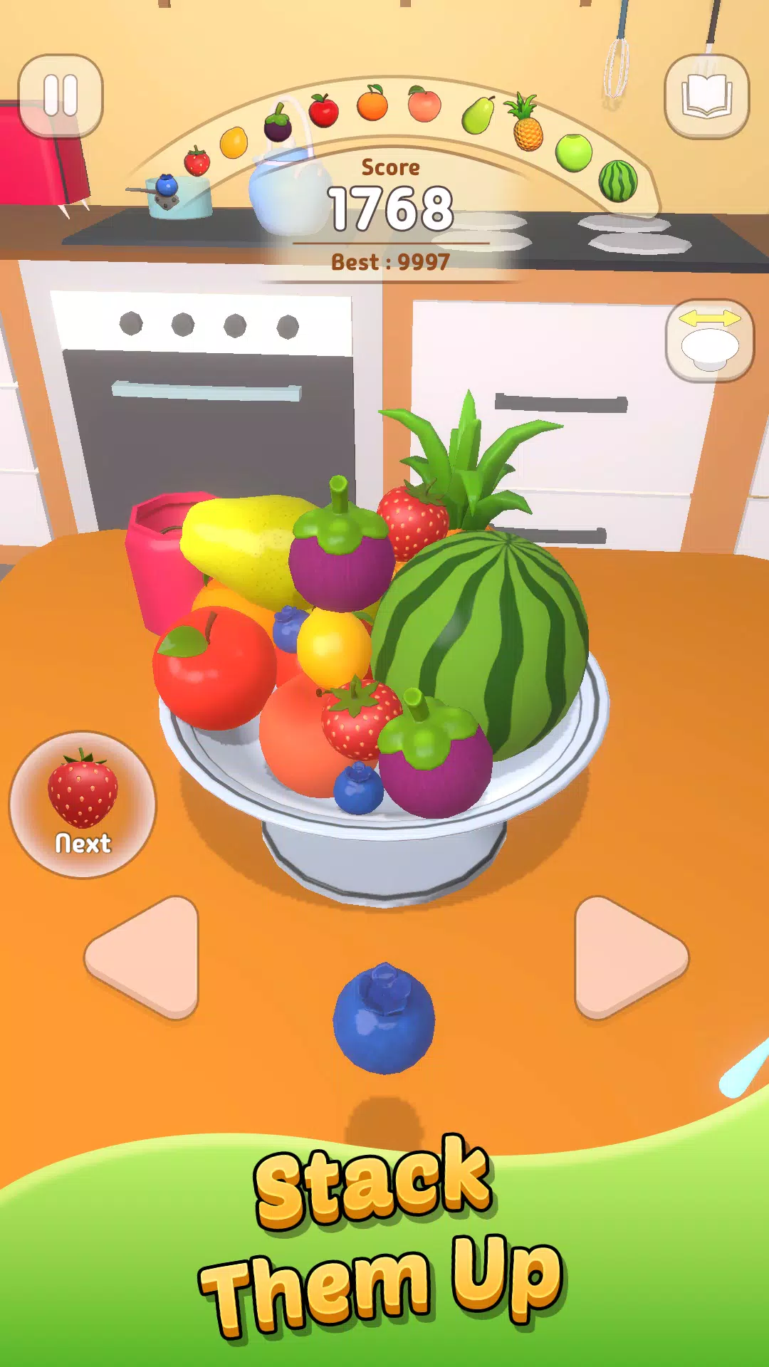 Toss and Merge: Fruit Mount スクリーンショット 2