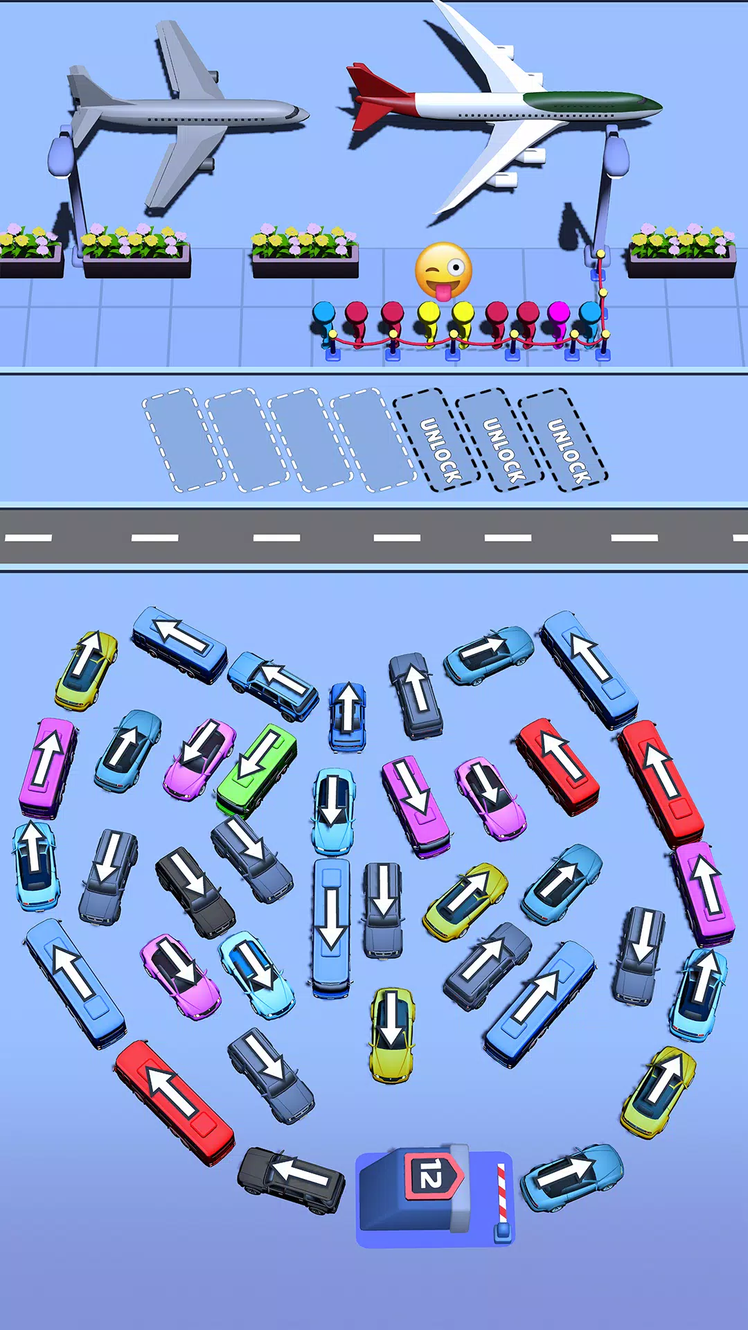 Bus Swipe: Car Parking Jam應用截圖第3張