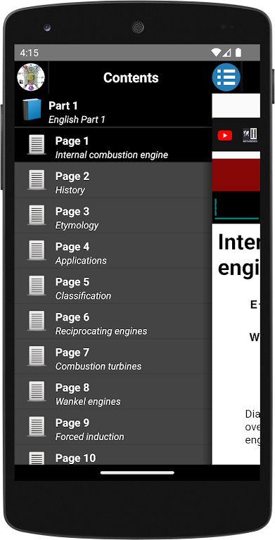 Internal combustion engine Captura de pantalla 0
