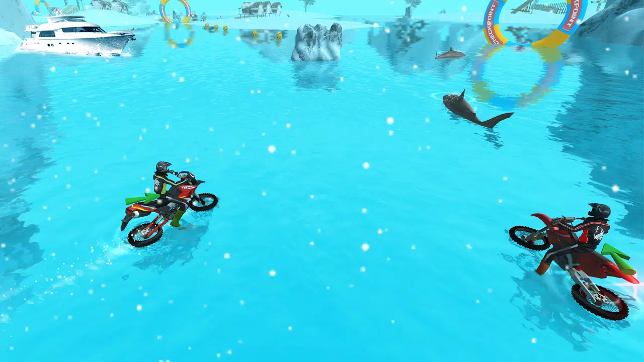 Bike Racing : Water Bike Games Captura de tela 2