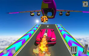 Rocket Car Racing Stunts ဖန်သားပြင်ဓာတ်ပုံ 1