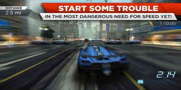 Need for Speed Most Wanted Tangkapan skrin 3