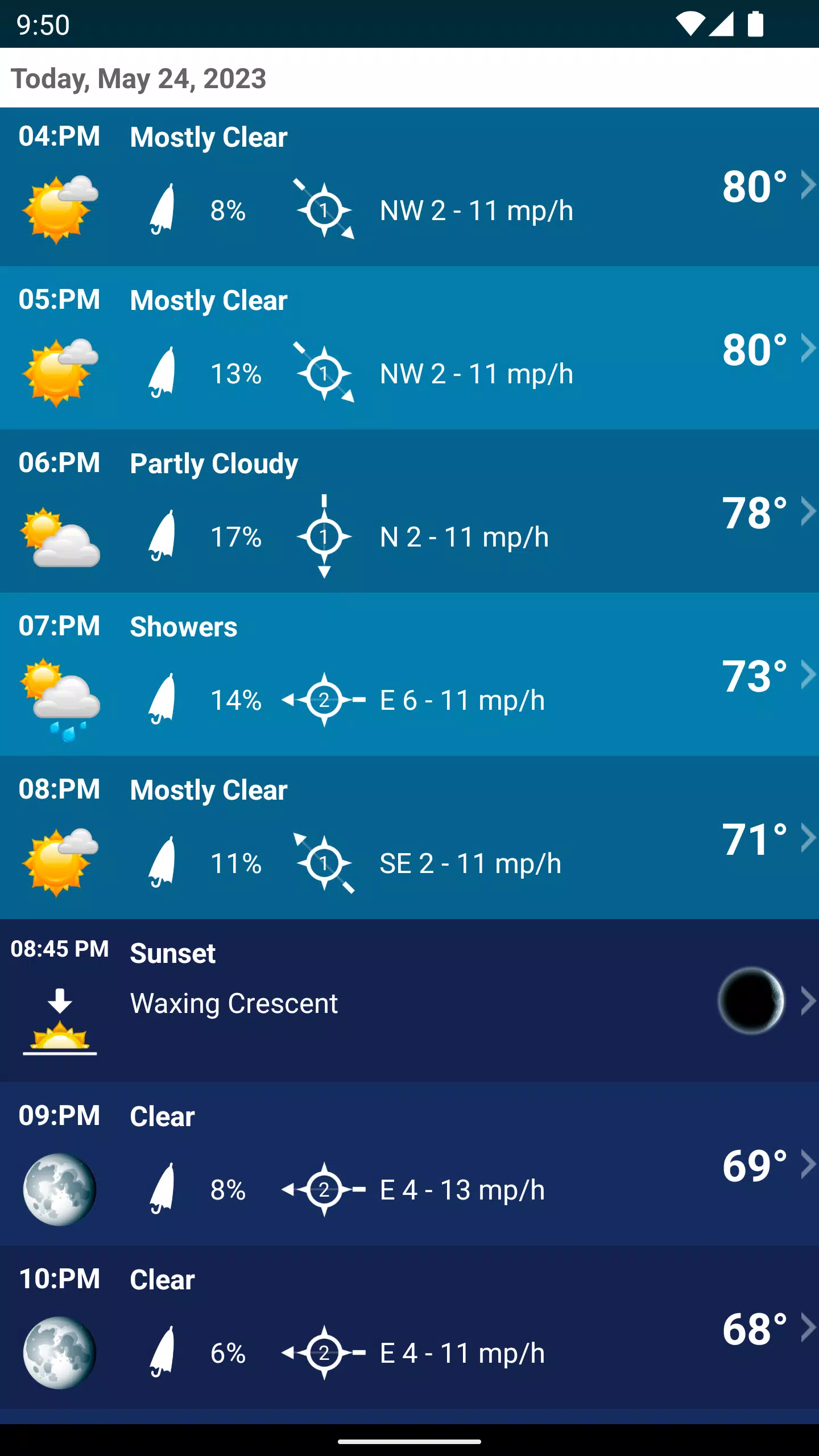 Weather XL PRO Captura de tela 3