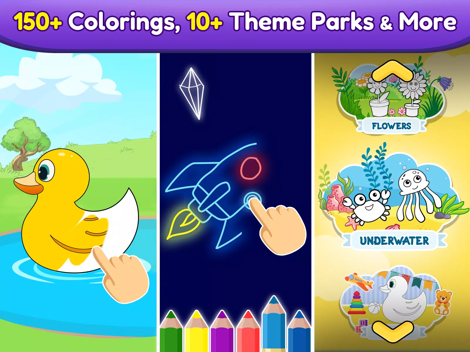 Coloring games for kids: 2-5 y Скриншот 0
