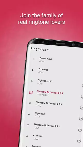 SMS Ringtones Pro: Sounds ဖန်သားပြင်ဓာတ်ပုံ 0