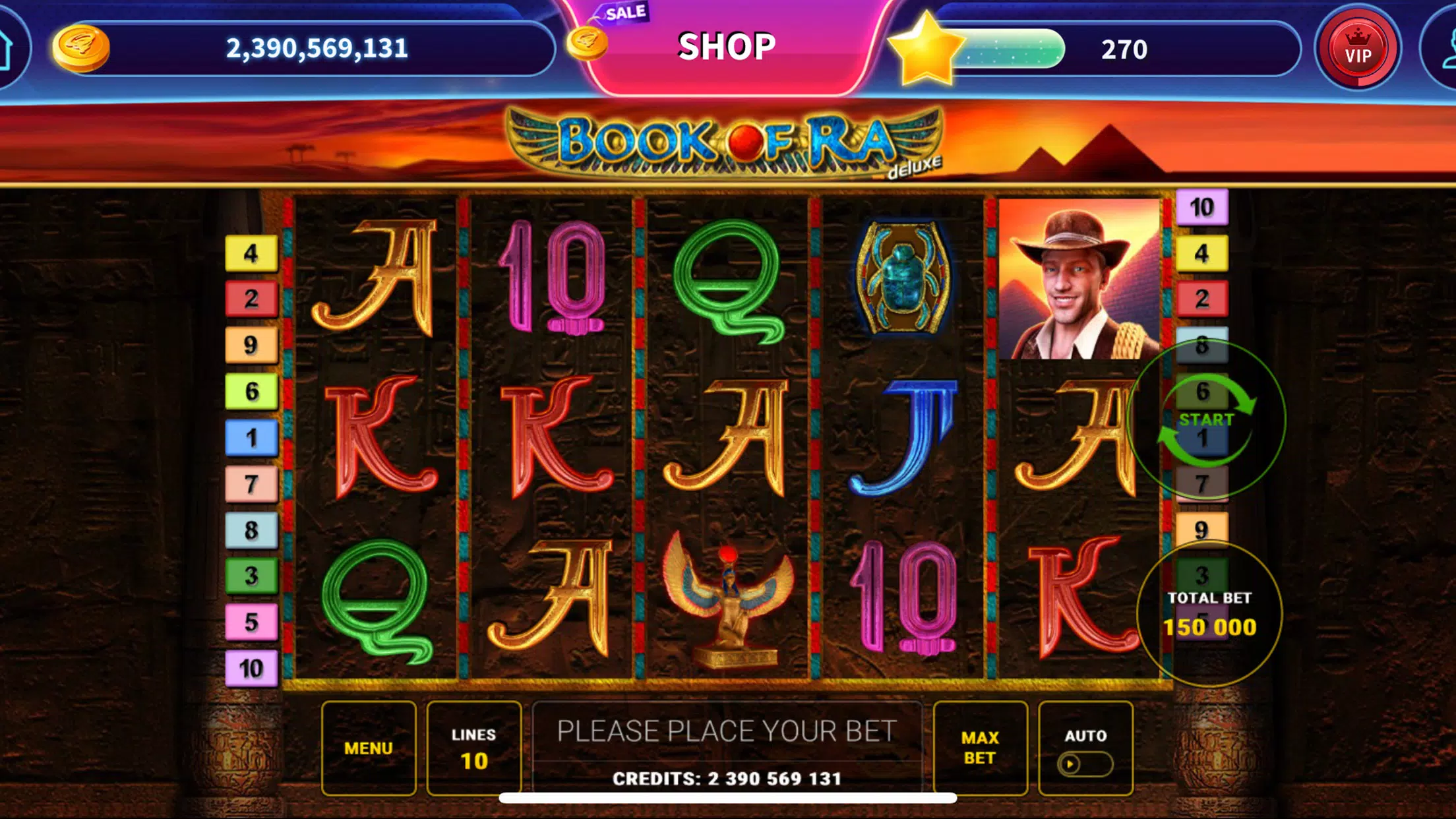 Book of Ra™ Deluxe Slot 스크린샷 0