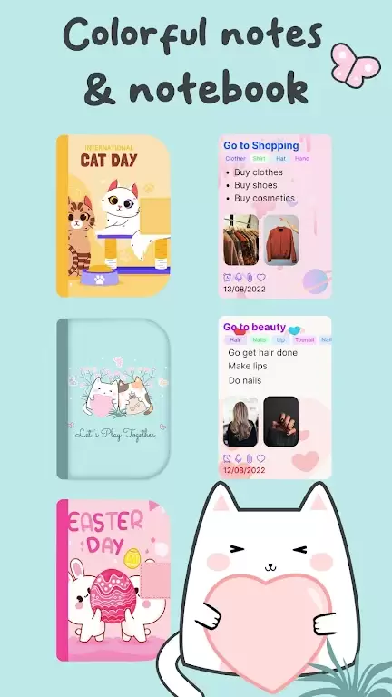 Cute Notes Notebook & Organize应用截图第0张