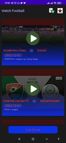 Football Live score TV Stream 스크린샷 2