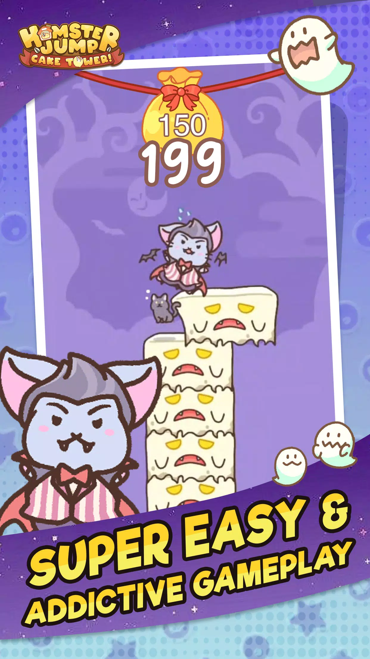 Hamster Jump: Cake Tower! Captura de pantalla 3