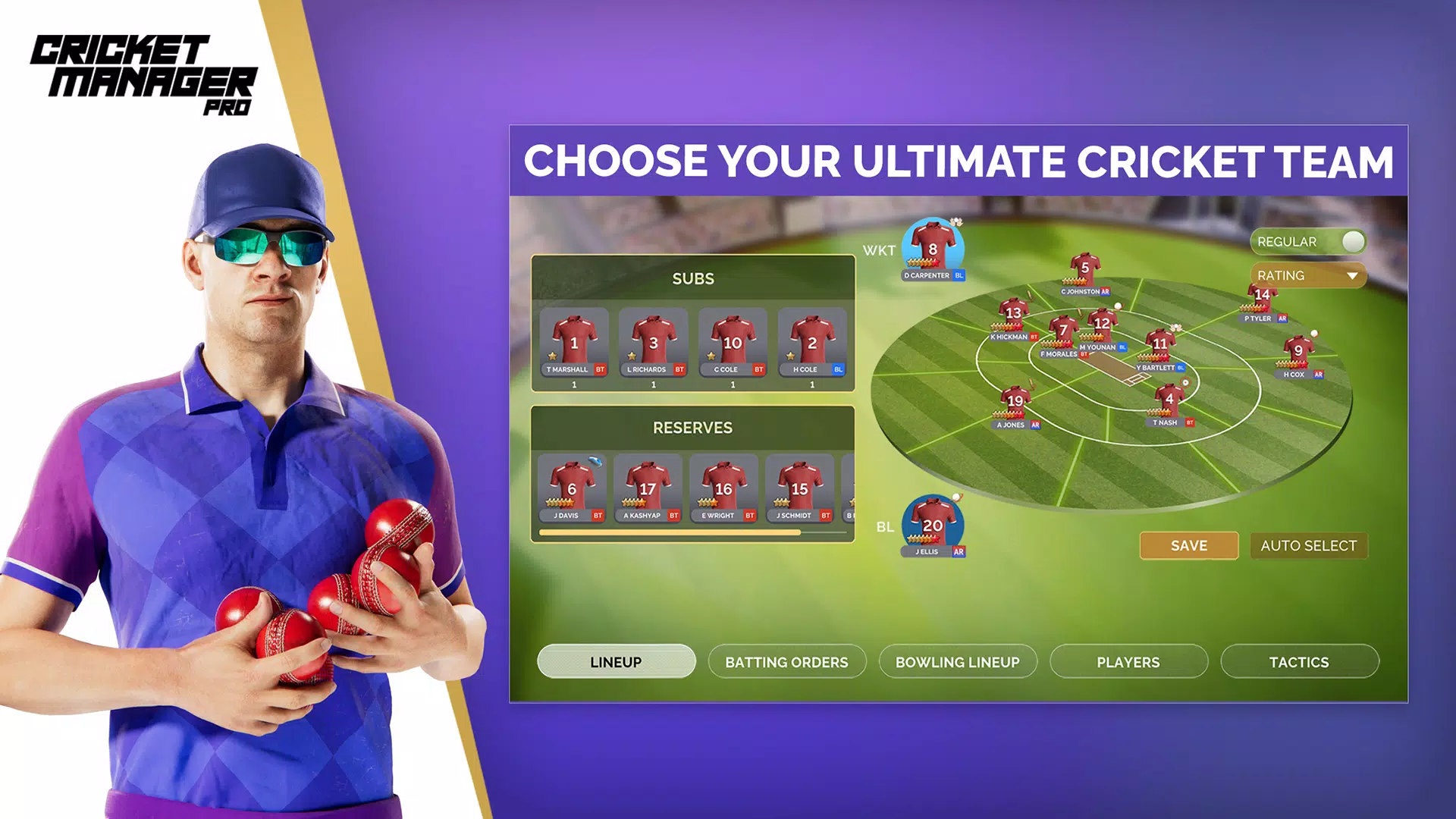 Cricket Manager Pro 2023 Tangkapan skrin 2