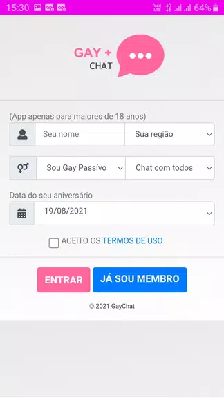 Lgbtqia+ Chat: LGBT Dating ภาพหน้าจอ 2