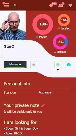 Schermata Sugar Daddies Free Dating Apps, Suga Babes & Daddy 1