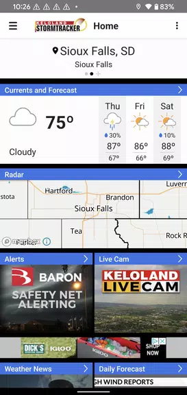 KELO Weather – South Dakota Скриншот 1