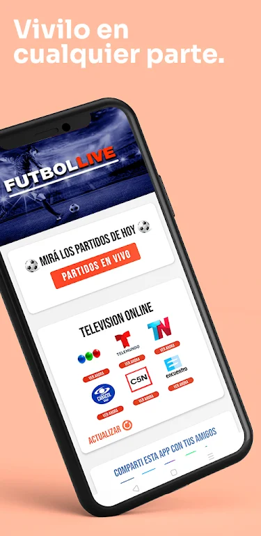 Futbol Live स्क्रीनशॉट 2