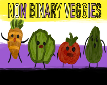 Non Binary Vegetables (The Veggie Dating Sim) Screenshot 0