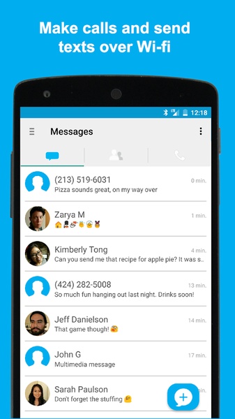 FreedomPop Free Voice And Text Ekran Görüntüsü 0