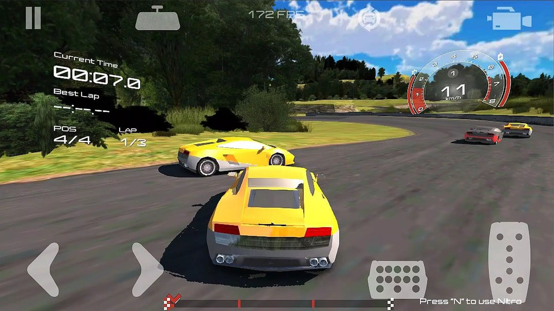 Racing Game King HP Captura de tela 1
