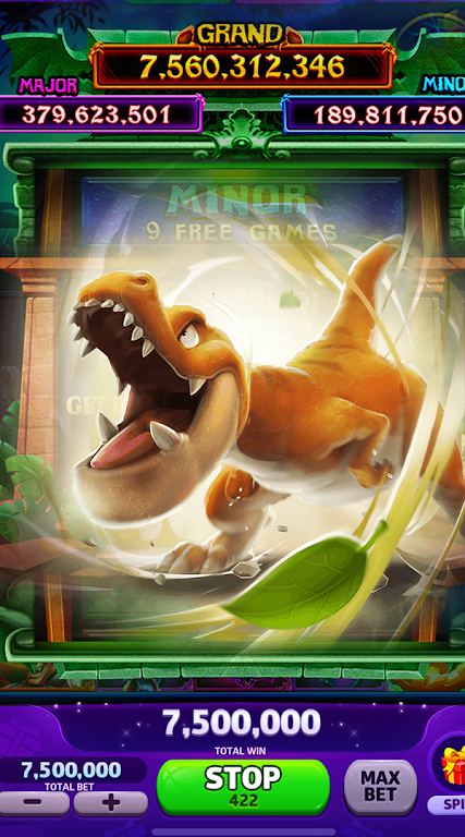 Dino Pixie Slots Adventure应用截图第2张