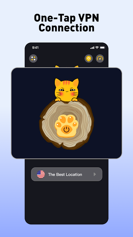 CAT Speed VPN:Fast Easy Secure Screenshot 0