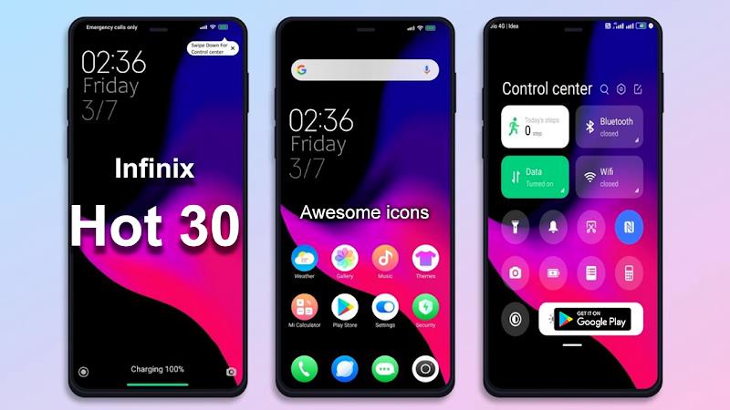 Infinix Hot 30 Launcher:Themes Screenshot 3