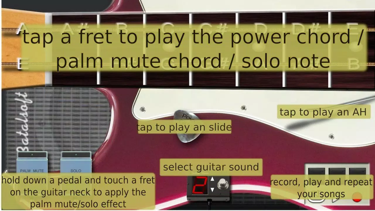 Power guitar HD Capture d'écran 3