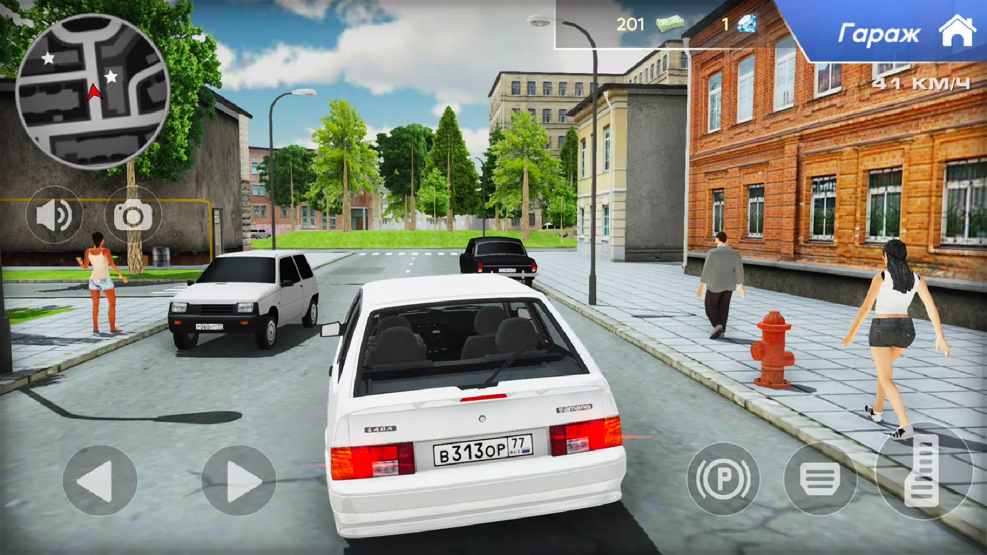 Lada 2113 Russian City Driving 스크린샷 1