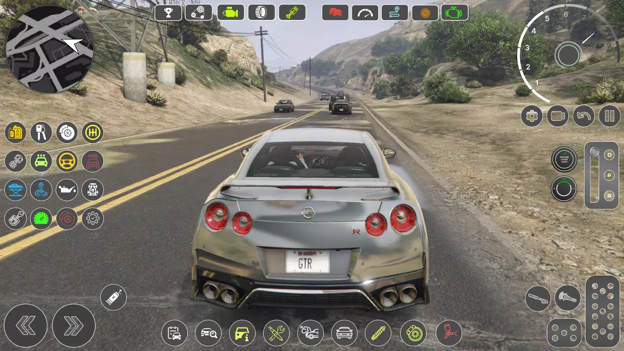 GT-R Car Race Captura de tela 3