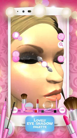 3D Makeup Games For Girls スクリーンショット 1