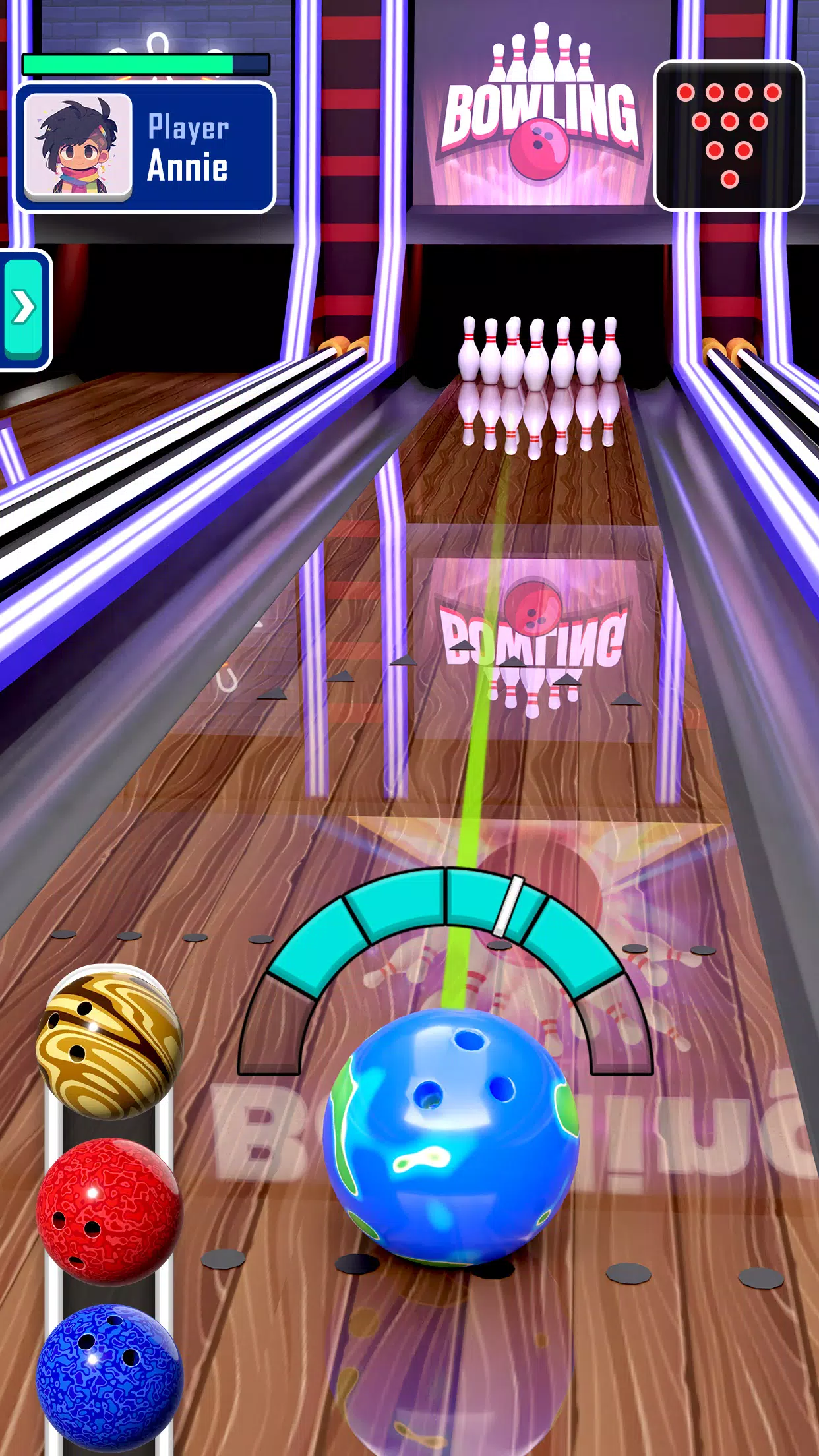 Bowling ဖန်သားပြင်ဓာတ်ပုံ 2