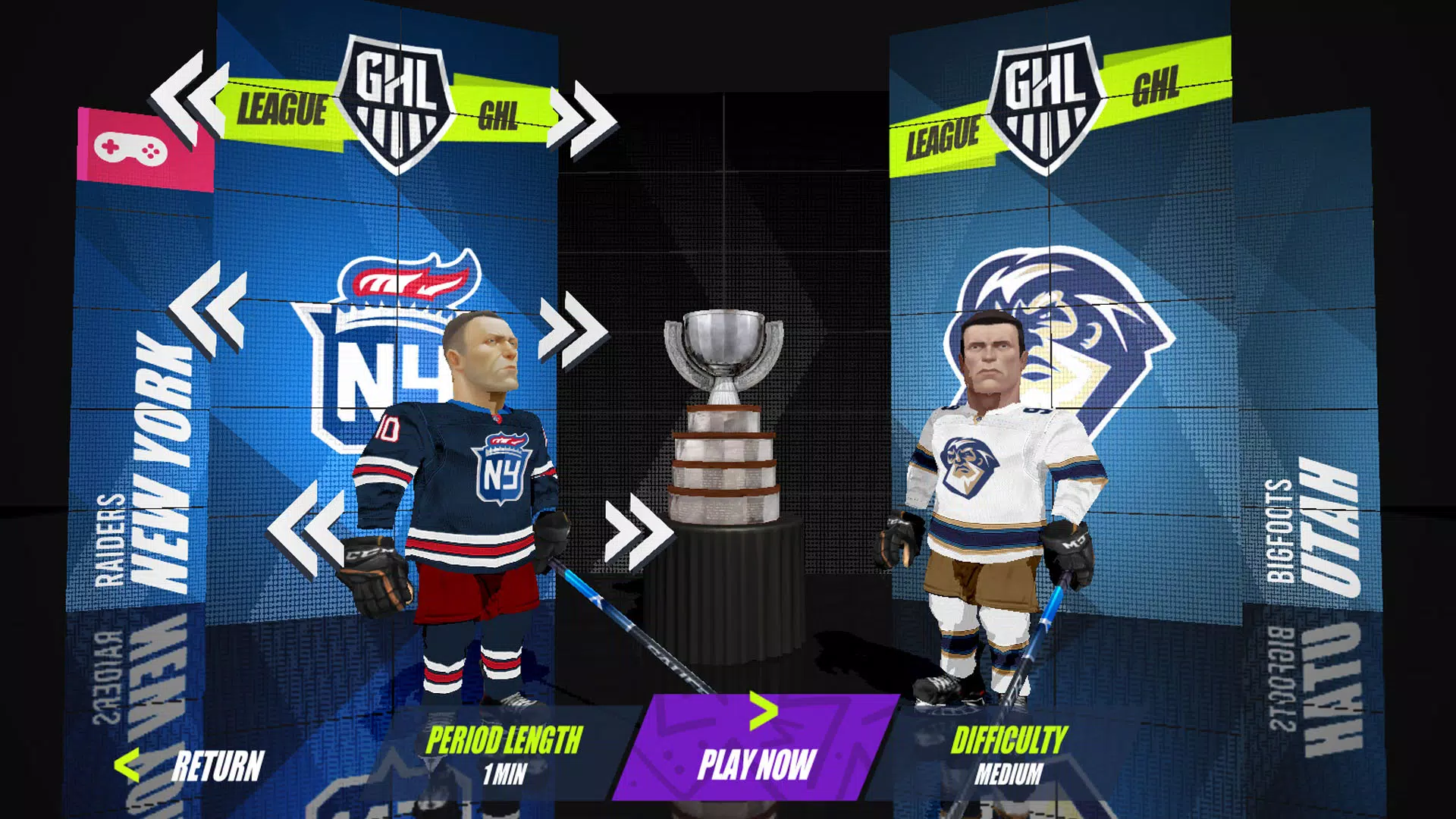 Hockey Clash Captura de tela 1