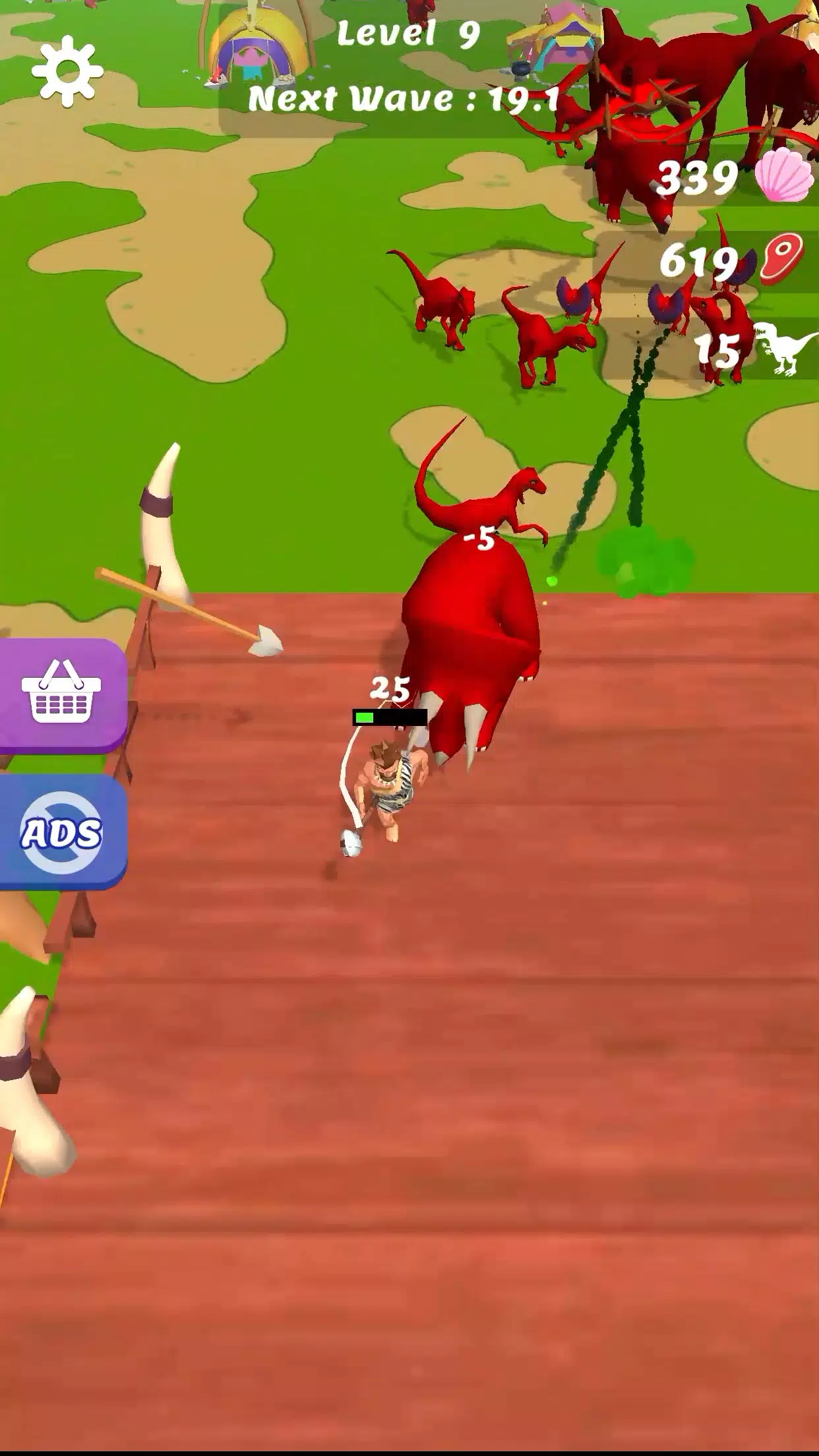 Dino Islands: Collect & Fight Captura de tela 0