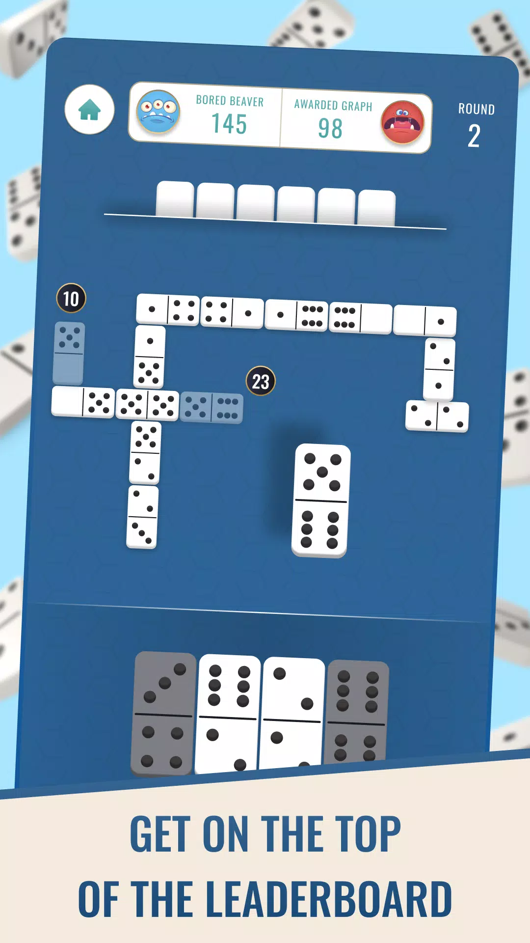 Classic Dominoes: Board Game Ảnh chụp màn hình 3