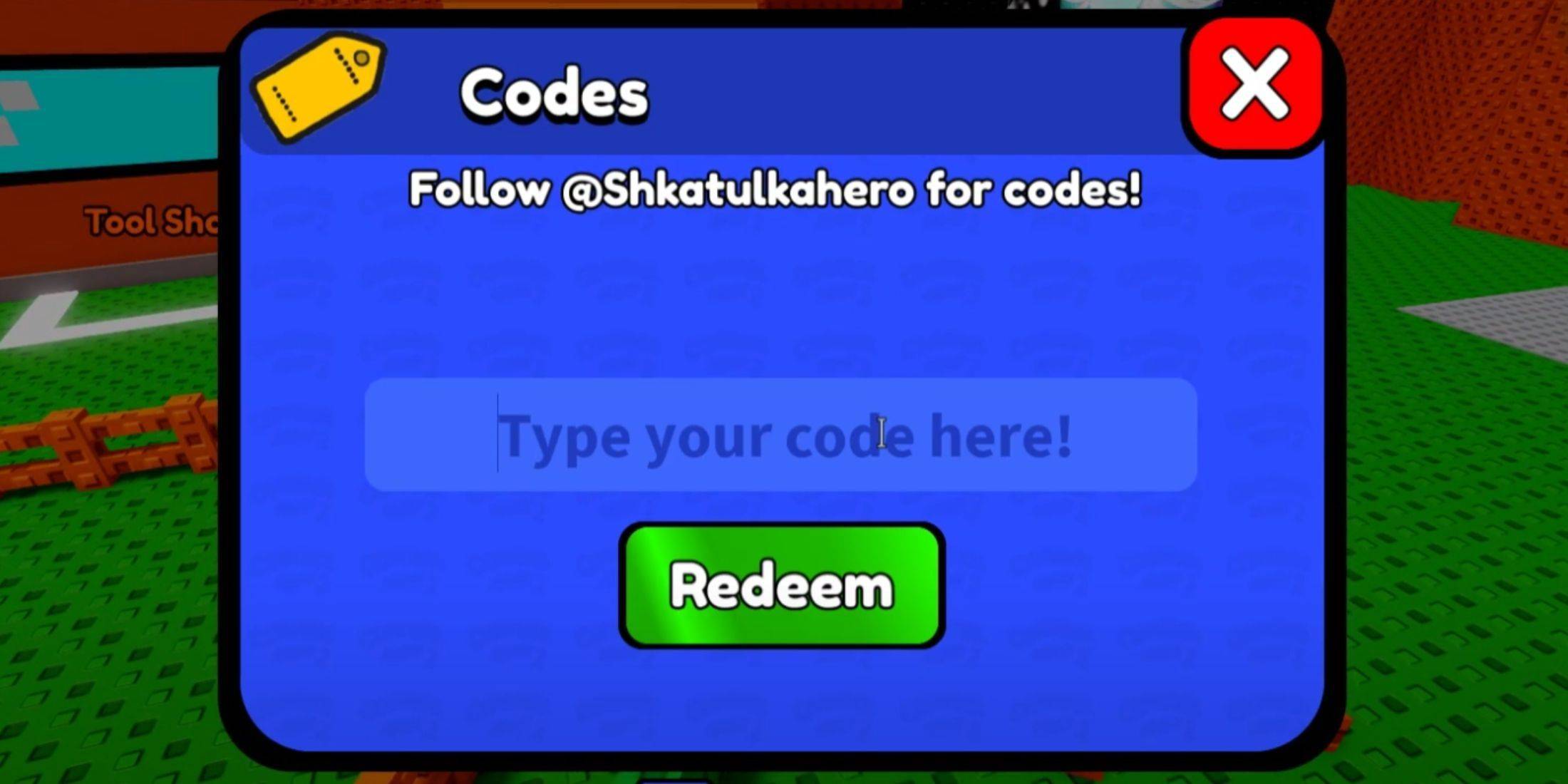 Redeeming Codes