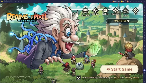 Realms of Pixel presenta a Elexia - El evento del Pájaro enjaulado