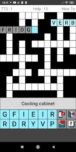 Mini Crossword Puzzle Schermafbeelding 1