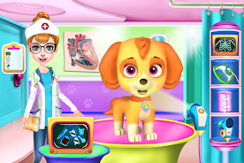 Fluffy Pets Vet Doctor Care Captura de tela 3