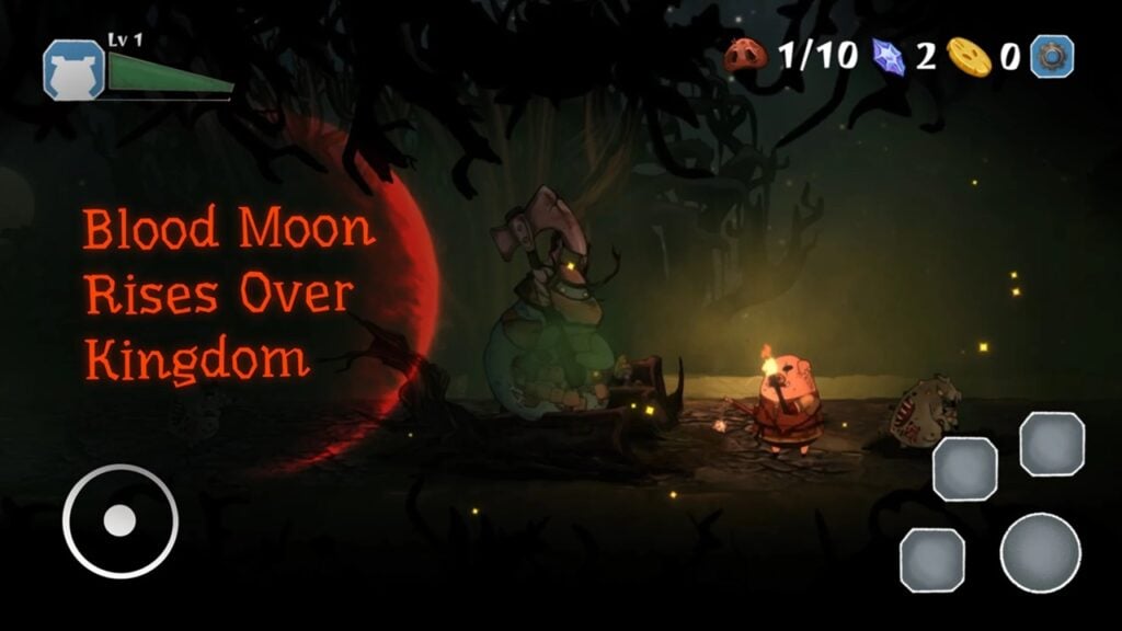 Pigs Wars: Vampire Blood Moon é um jogo de estratégia de ação 