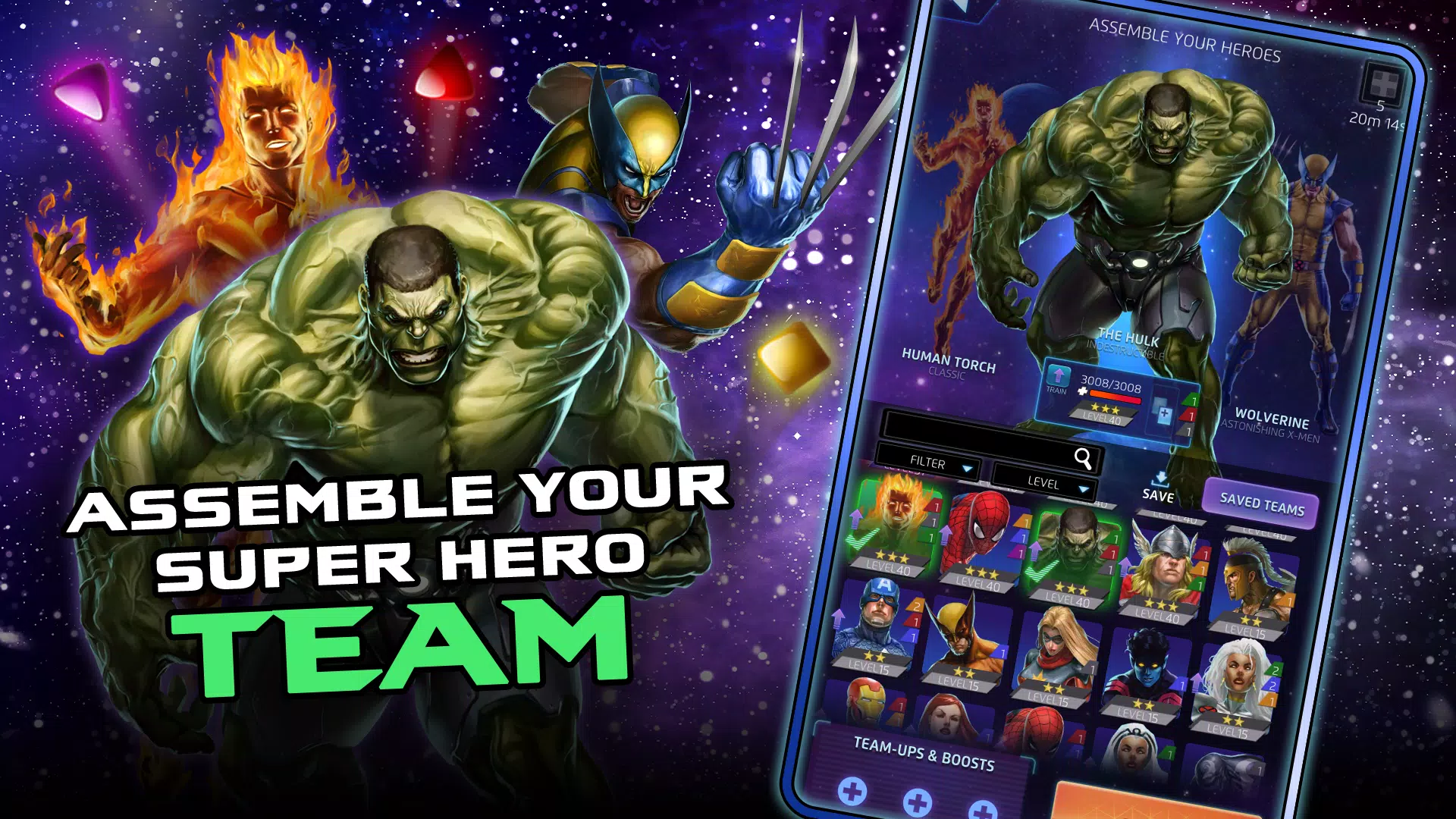 MARVEL Puzzle Quest: Match RPG Screenshot 2