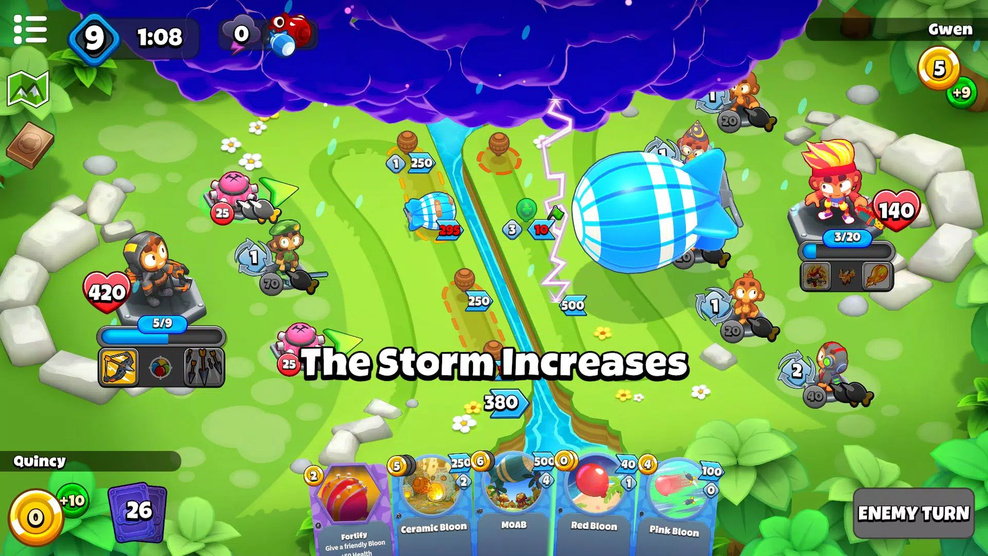 Bloons Card Storm स्क्रीनशॉट 1