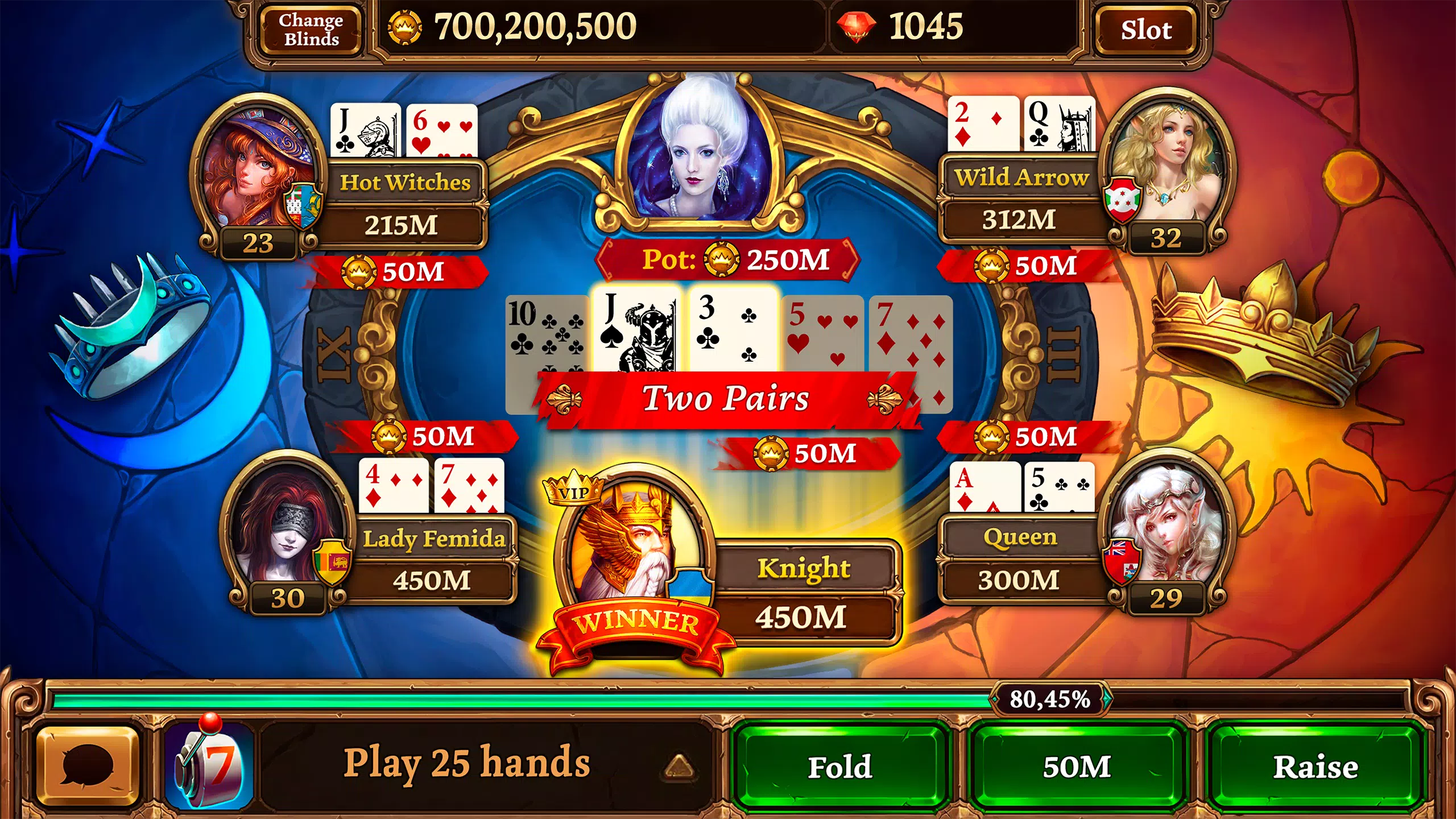 Schermata Texas Holdem Poker & Blackjack 0