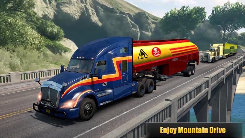 Truck Sim :Modern Tanker Truck Captura de tela 3