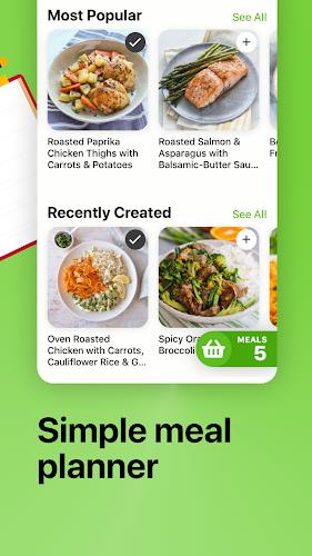 Mealime Meal Plans & Recipes 스크린샷 3